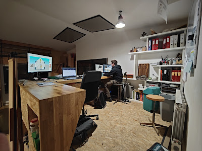 L'établi de l'atelier 50 à Belbeuf