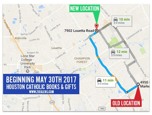 Religious Goods Store «F.C. Ziegler Co -Houston Catholic Books & Gifts», reviews and photos, 4950 FM 1960 Rd W, Houston, TX 77069, USA