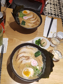 Soupe du Restaurant de nouilles (ramen) Ippudo République à Paris - n°13