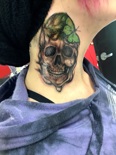 Explore the office tattoo ideas, creative tattoo ideas in Turner, available at Heathen Ink