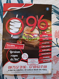 Aliment-réconfort du Restauration rapide O’96 Döner Kebab à Bruyères - n°7