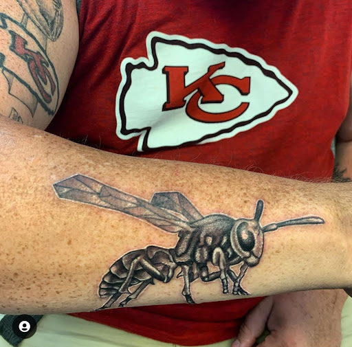 Explore side neck tattoo ideas, creative tattoo ideas in Willow Grove, available at Tattoo GalaxyWillow Grove Piercing & Tattoos