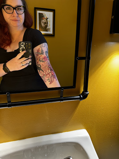 Explore coffin tattoo ideas, creative tattoo ideas in Metuchen, available at Iron & Pine Tattoo Co.