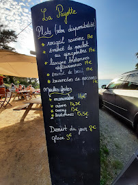 Menu / carte de La Payotte à Saint-Jacut-de-la-Mer