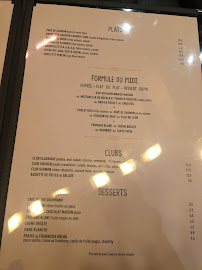 Restaurant La Place à Paris - menu / carte