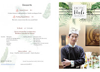 Menu / carte de Exotic Bali à Saint-Gilles-Croix-de-Vie