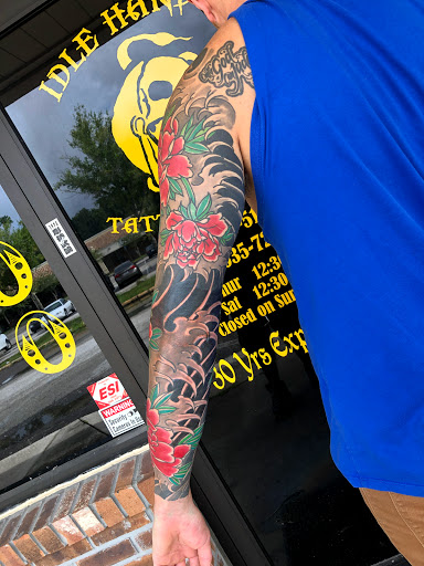 Explore torso tattoo ideas, creative tattoo ideas in Jacksonville, available at Idle Hands Tattoo Co.