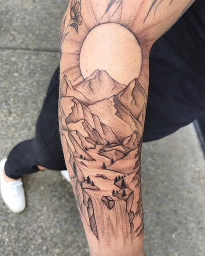 Explore ripped skin tattoo ideas, creative tattoo ideas in Vancouver, available at Studio X Tattoos & Piercings