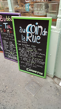 Menu / carte de Au Coin De La Rue à Lyon