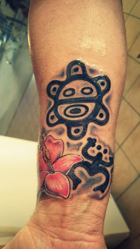 Explore small compass tattoo ideas, creative tattoo ideas in Mason City, available at TMG Studios