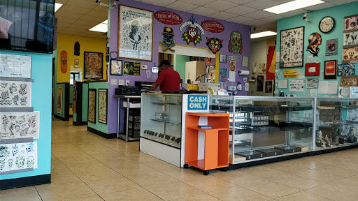 Explore mgk tattoo ideas, creative tattoo ideas in Houston, available at The Electric Chair Tattoo & Piercing