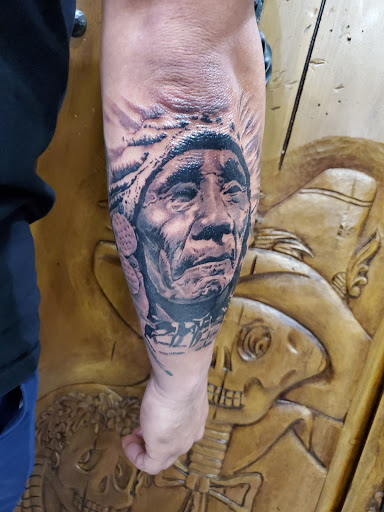 Explore pisces symbol tattoos ideas, creative tattoo ideas in Fountain Valley, available at Lowrider Tattoo Studios