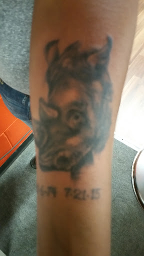 Explore concrete tattoo ideas, creative tattoo ideas in Davenport, available at Unique Ink Art Studio