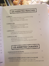 Terre Rosse pizzeria à Paris menu