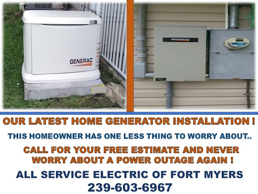 Electrician «All Service Electric», reviews and photos, 1684 Target Ct #131, Fort Myers, FL 33905, USA