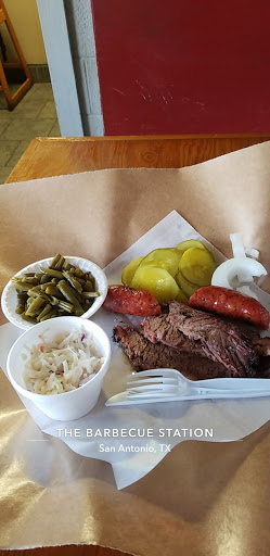 Barbecue Restaurant «The Barbecue Station Restaurant and Catering», reviews and photos, 1610 NE Interstate 410 Loop, San Antonio, TX 78209, USA