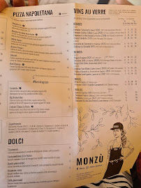 Restaurant Monzù Promenade Sainte Catherine à Bordeaux - menu / carte