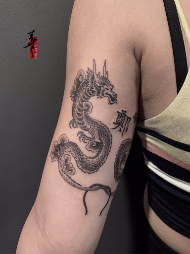 Explore butterfly vine tattoo ideas, creative tattoo ideas in New York, available at CJ Tattoo