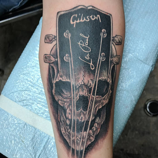 Explore flatline tattoo ideas, creative tattoo ideas in Lynchburg, available at Dreamwalker Tattoo & Body Piercing