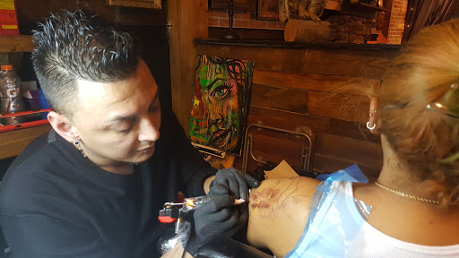 Explore buddhist tattoo ideas, creative tattoo ideas in Oakland Gardens, available at Art House Collective