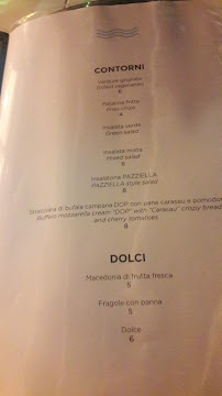 Pazziella Beach Bar & Restaurant à Ischia menu