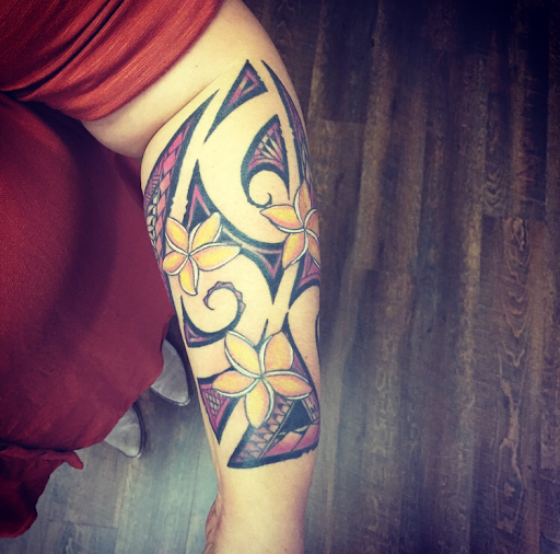 Explore dog nose print tattoo ideas, creative tattoo ideas in The Dalles, available at Cascade Tattoo Company (Hanks Family Tattoo)