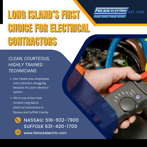 Electrician «Fielack Electric Corporation», reviews and photos, 101 Gazza Blvd, Farmingdale, NY 11735, USA