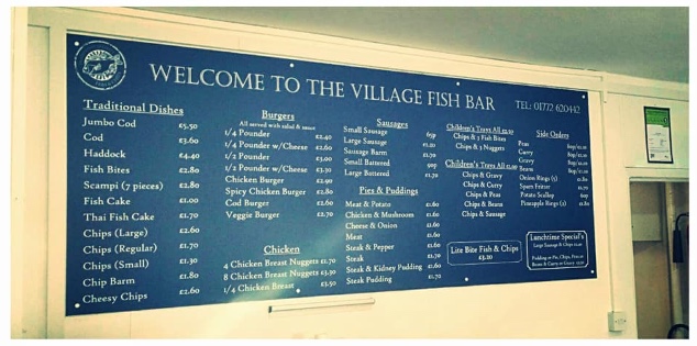 The Village Fish Bar - Restaurant