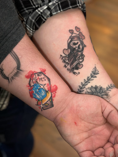 Explore demonic tattoo ideas, creative tattoo ideas in Sevierville, available at Jaded Art Collective