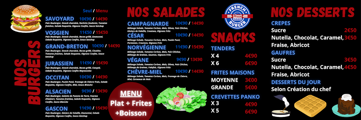 French Burger 31800 Saint-Gaudens