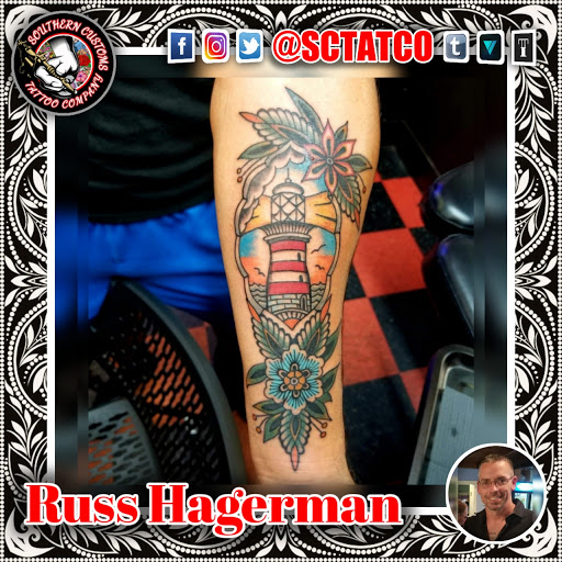 Explore small shoulder tattoo ideas, creative tattoo ideas in Fayetteville, available at Southern Customs Tattoo Company
