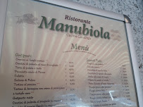 Ristorante Manubiola à Berceto menu
