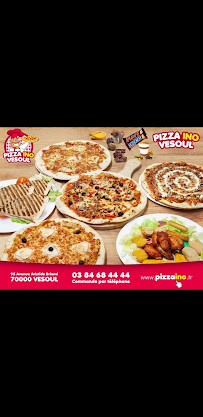 Pizza ino Vesoul livraison offerte à Vesoul menu