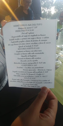 Restaurant Bio Agriturismo Aia del Tufo à Sorano - menu / carte