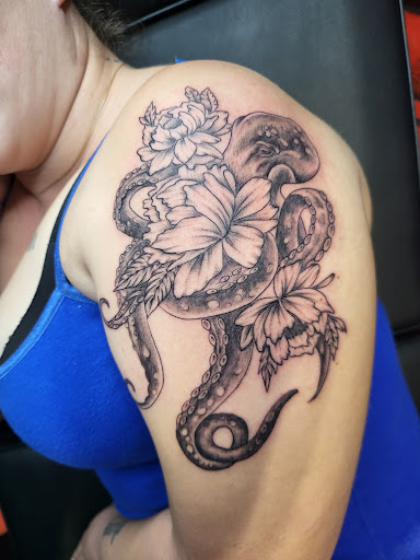 Explore deceased dog tattoo ideas, creative tattoo ideas in Stuart, available at Kenny Tats Inkcorporated