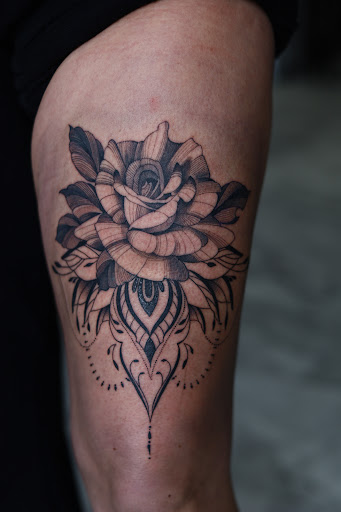 Explore tattoo ideas father daughter, creative tattoo ideas in Southfield, available at Enki Tattoo