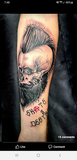 Explore r.i.p mom tattoo ideas, creative tattoo ideas in Denmark, available at Ink Therapy Custom Tattoo Studio