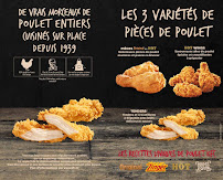 Menu / carte de KFC Dreux à Dreux