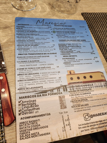 Maresia Restaurant Horário de abertura