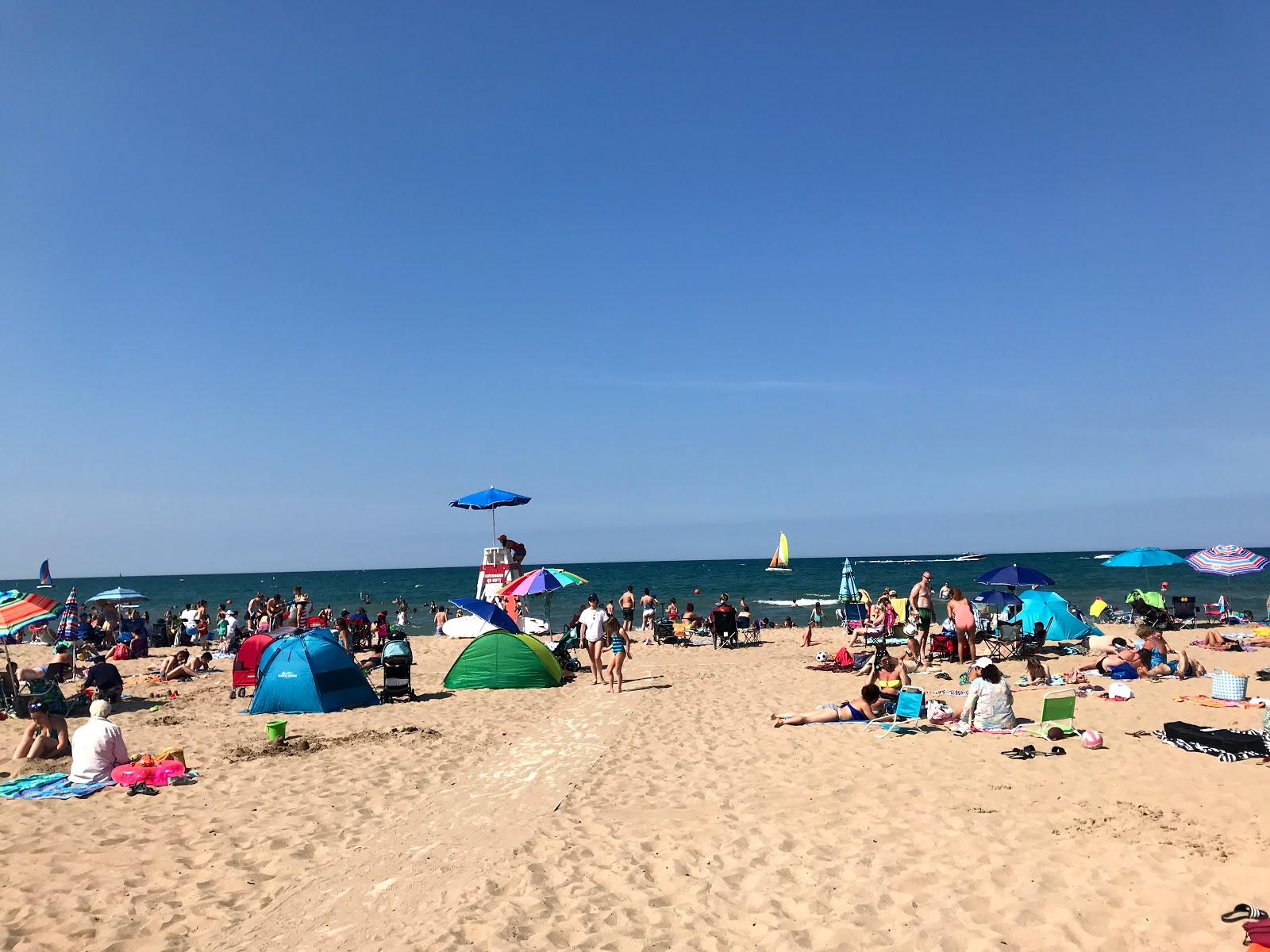 Foto von Gillson Beach mit lange, gerade küste