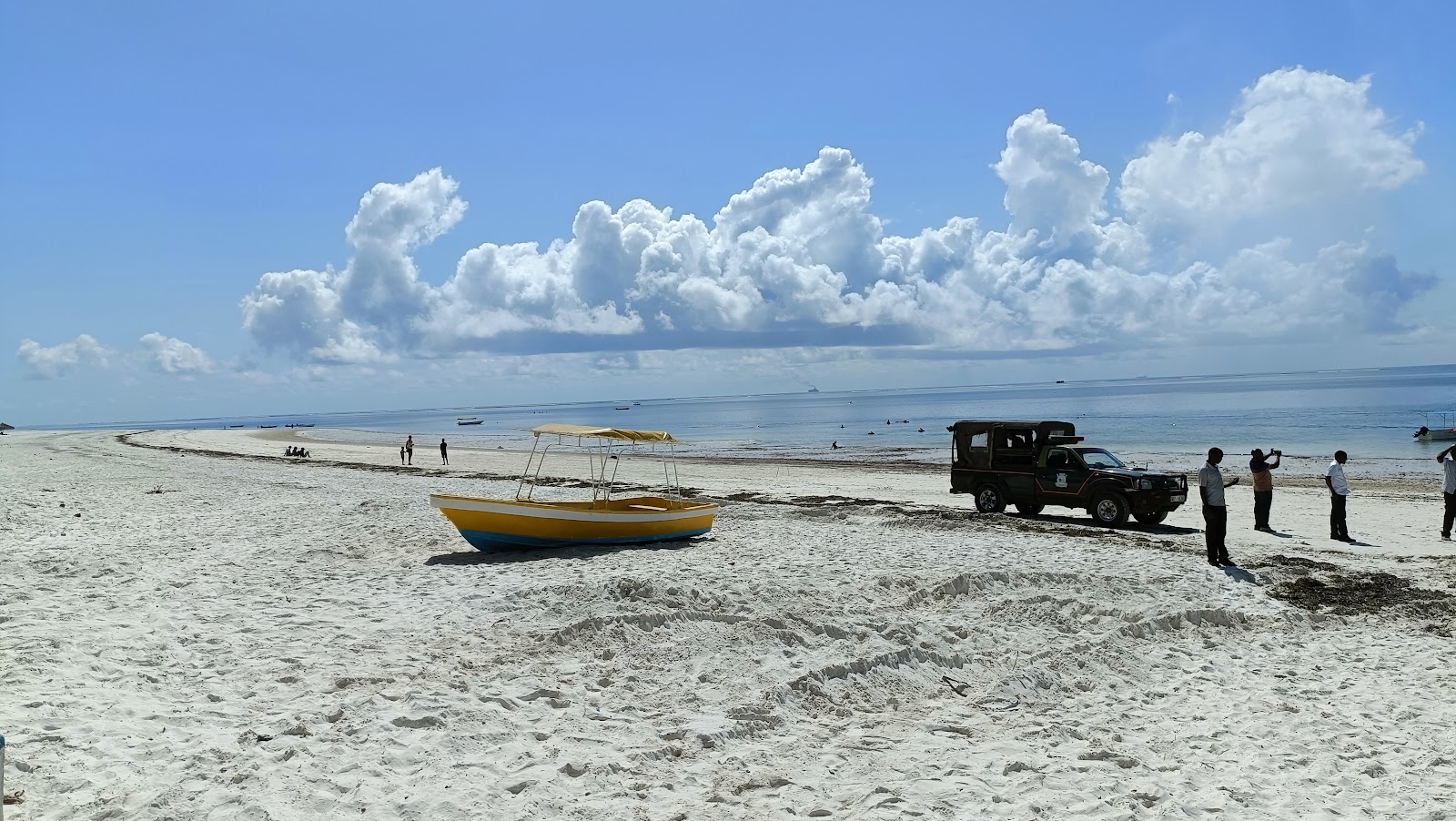 Foto de Praia de Nyali (Mombasa) - lugar popular entre os apreciadores de relaxamento