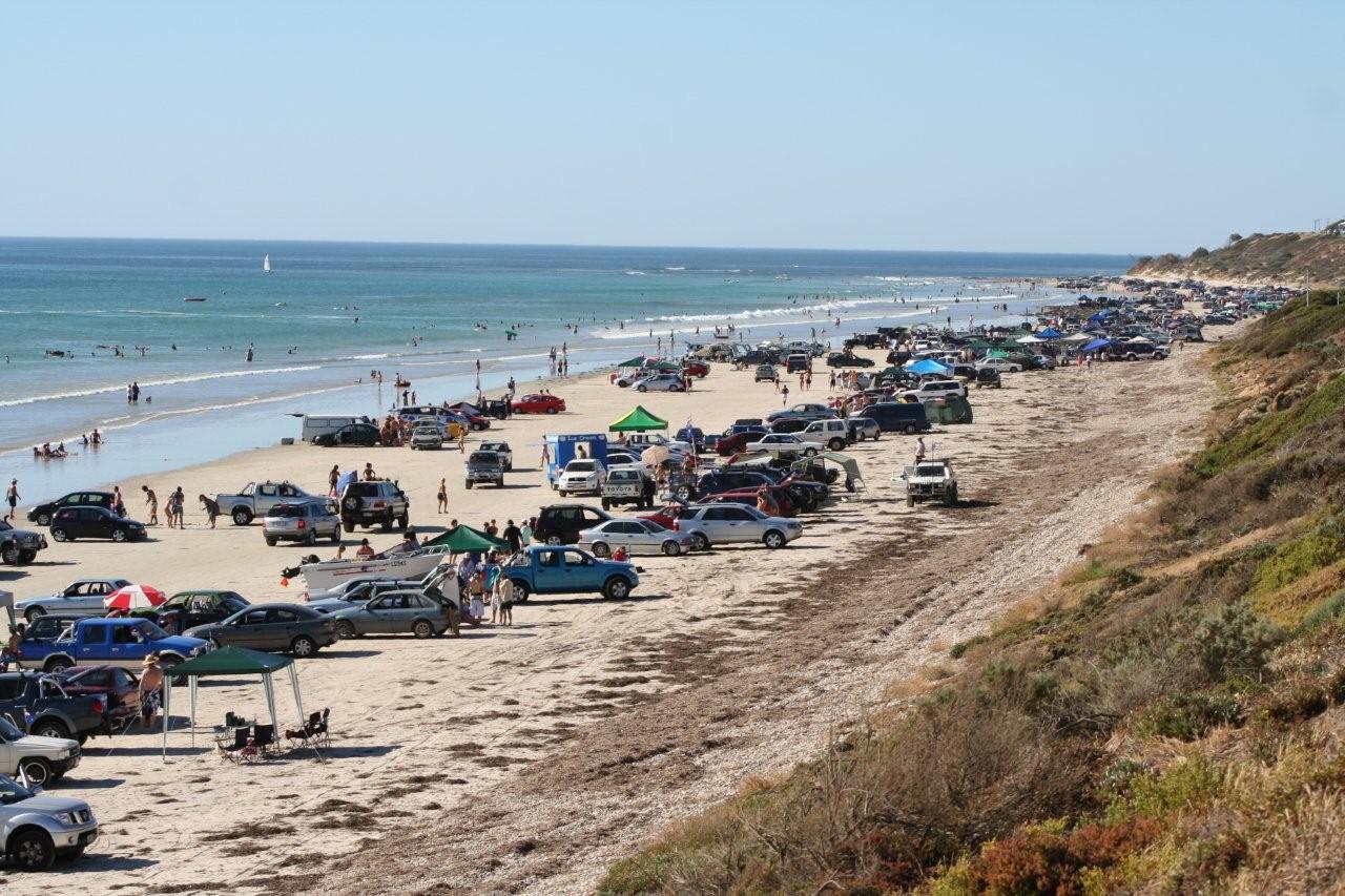 Photo de Aldinga Beach - endroit populaire parmi les connaisseurs de la détente