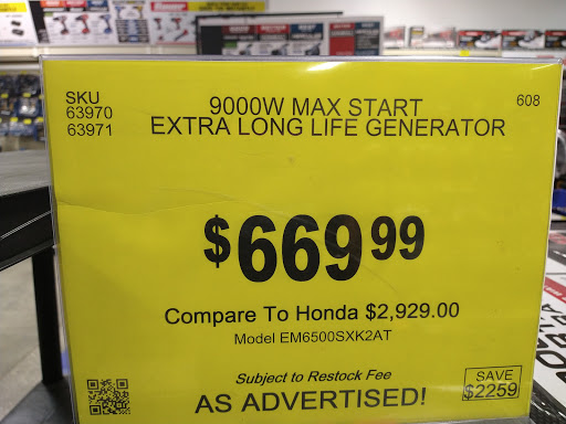 Hardware Store «Harbor Freight Tools», reviews and photos, 3428 E Silver Springs Blvd, Ocala, FL 34470, USA