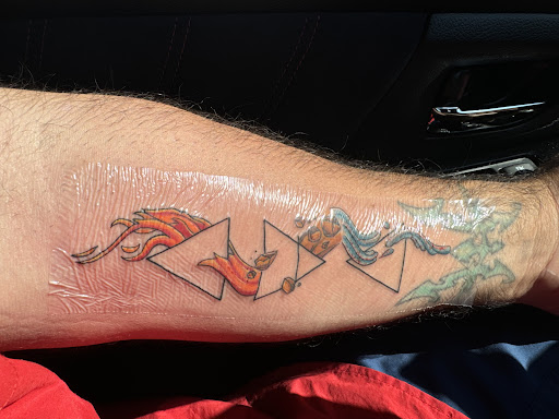 Explore bandana tattoo ideas, creative tattoo ideas in Venice, available at Z-Edge Tattoo & Body Piercing Venice