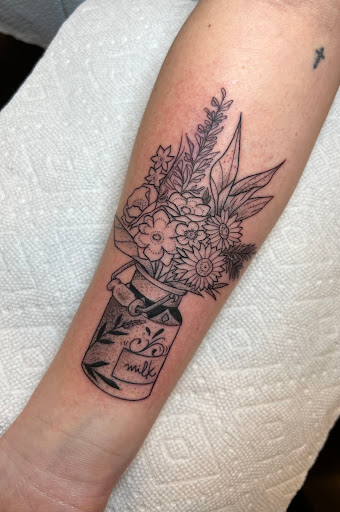 Explore small ankle tattoo ideas, creative tattoo ideas in Washington, available at Fattys Tattoos & Piercings H Street