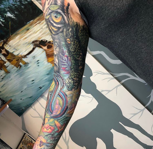 Tattoo Shop «Looking Glass Tattoos», reviews and photos, 207 Drum Point Rd, Brick, NJ 08723, USA