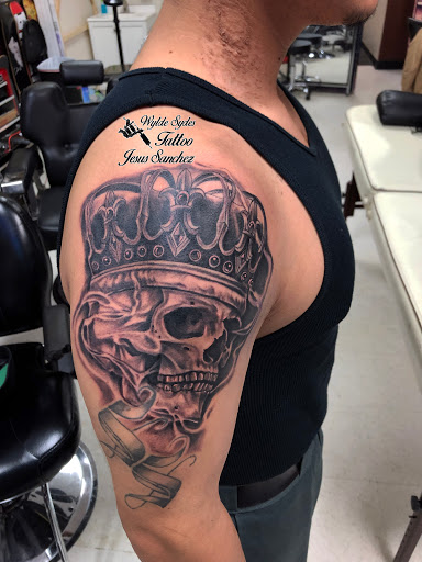 Explore cute tri moon tattoo ideas, creative tattoo ideas in San Diego, available at Wylde Sydes Tattoo & Body Piercing