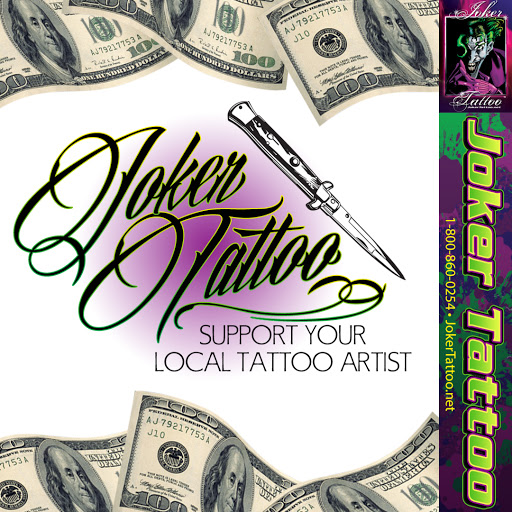 Tattoo and Piercing Shop «Joker Tattoo Supplies», reviews and photos, 650 S Bridge St, Visalia, CA 93277, USA
