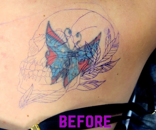Explore catrina tattoo ideas, creative tattoo ideas in Easley, available at Peach Pit Tattoo