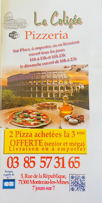 Photos du propriétaire du Pizzeria Le Colisee à Montceau-les-Mines - n°4